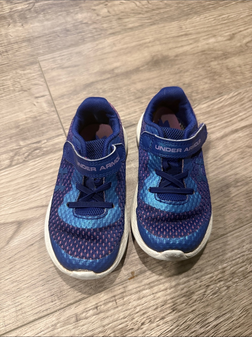 Under Armour Kids' Purple Athletic Sneakers